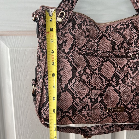Jessica Simpson Roxanne Python Satchel - Picture 11 of 16